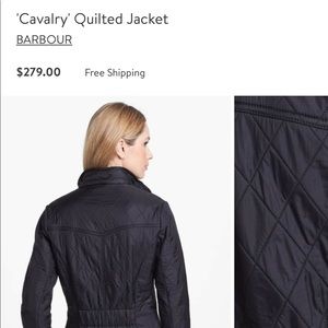 Barbour Calvary Quilted Jacket
